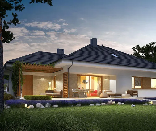Miniatură 1 – Proiect de casa parter cu mansardă 139 m², 3 Dormitoare — 99697R