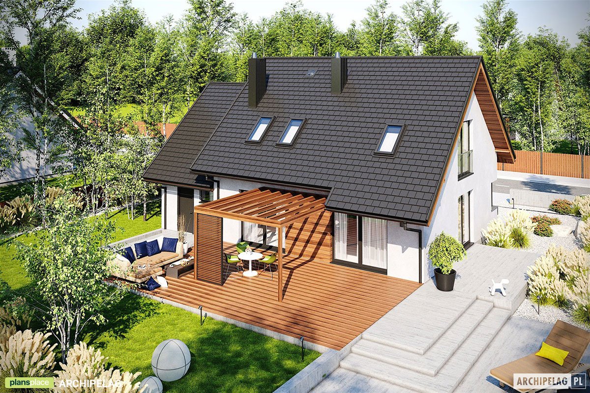 3-Bedroom, 1600 Sq Ft House Plan with Main Floor Home Office