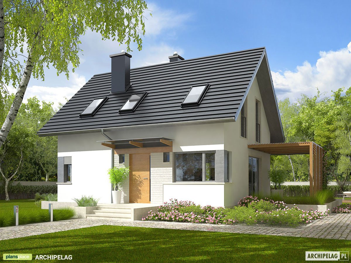 3-Bedroom, 900 Sq Ft House Plan with Main Floor Home Office