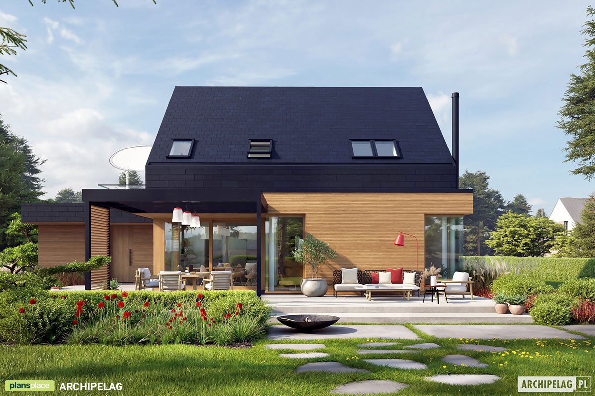 3-Bedroom, 1600 Sq Ft European House Plan with 2-Car Garage