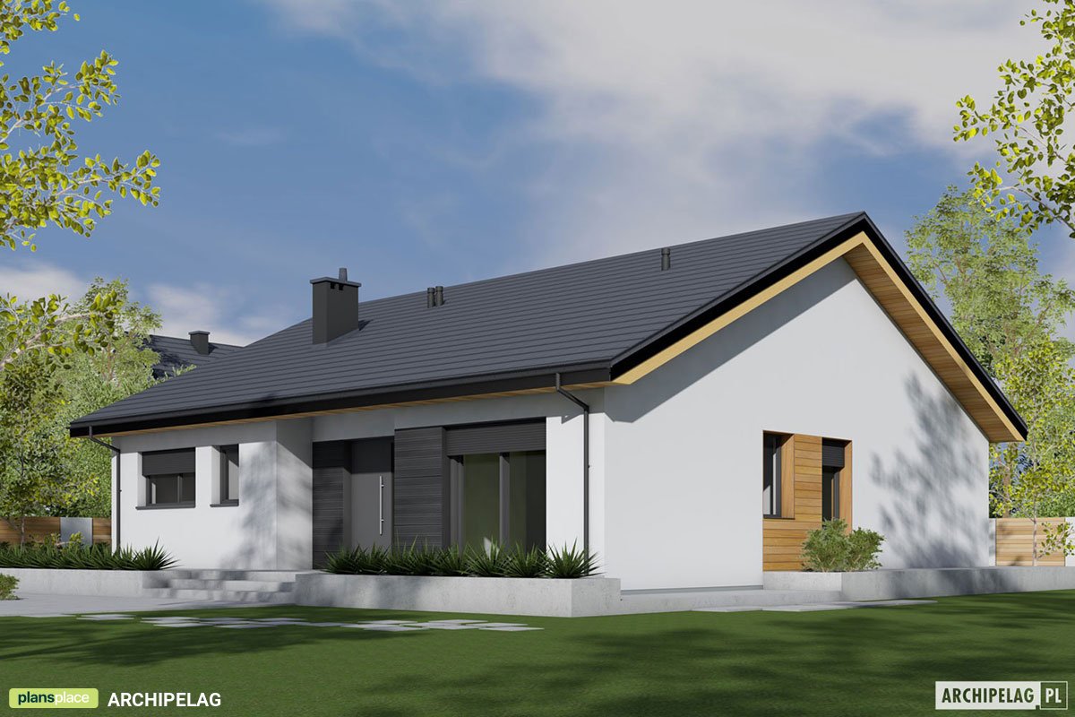 1600 Sq Ft House Plan with 4 Bedrooms and Open Floor Plan