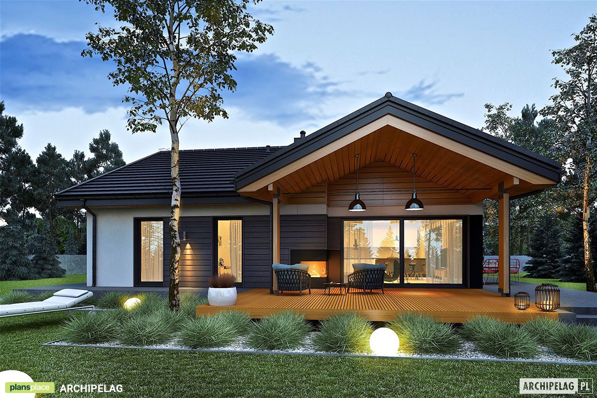 1600 Sq Ft House Plan with 4 Bedrooms and Open Floor Plan