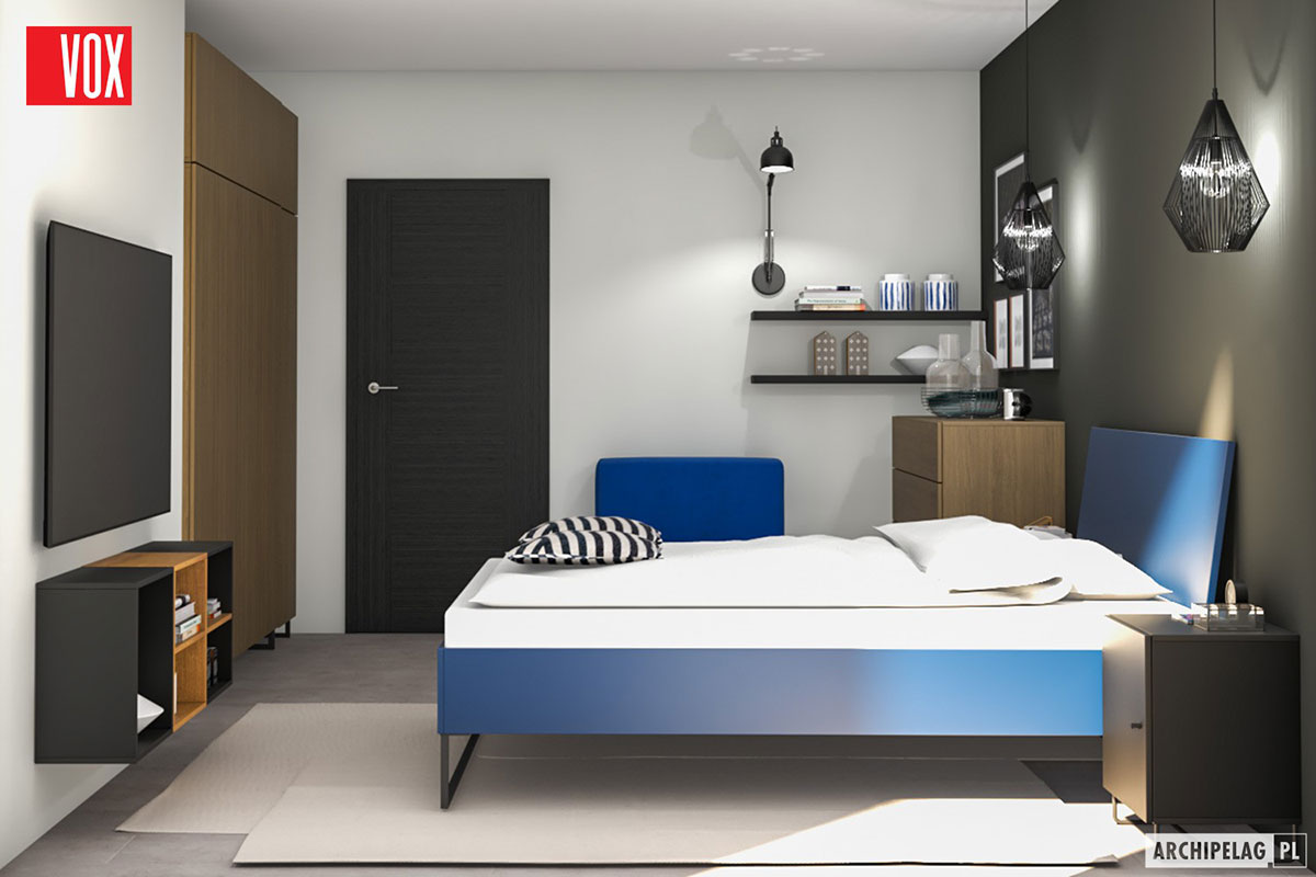 1300 Sq Ft Flat Roof House Plan with 1-Car Garage and 3 Beds