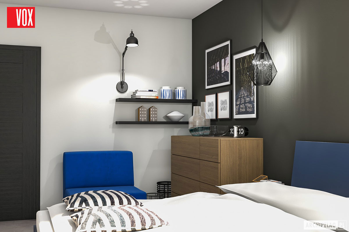 Proiect de casa parter 150 m²: 3 Dormitoare, 2 Bai, Bucatarie deschisa, Garaj