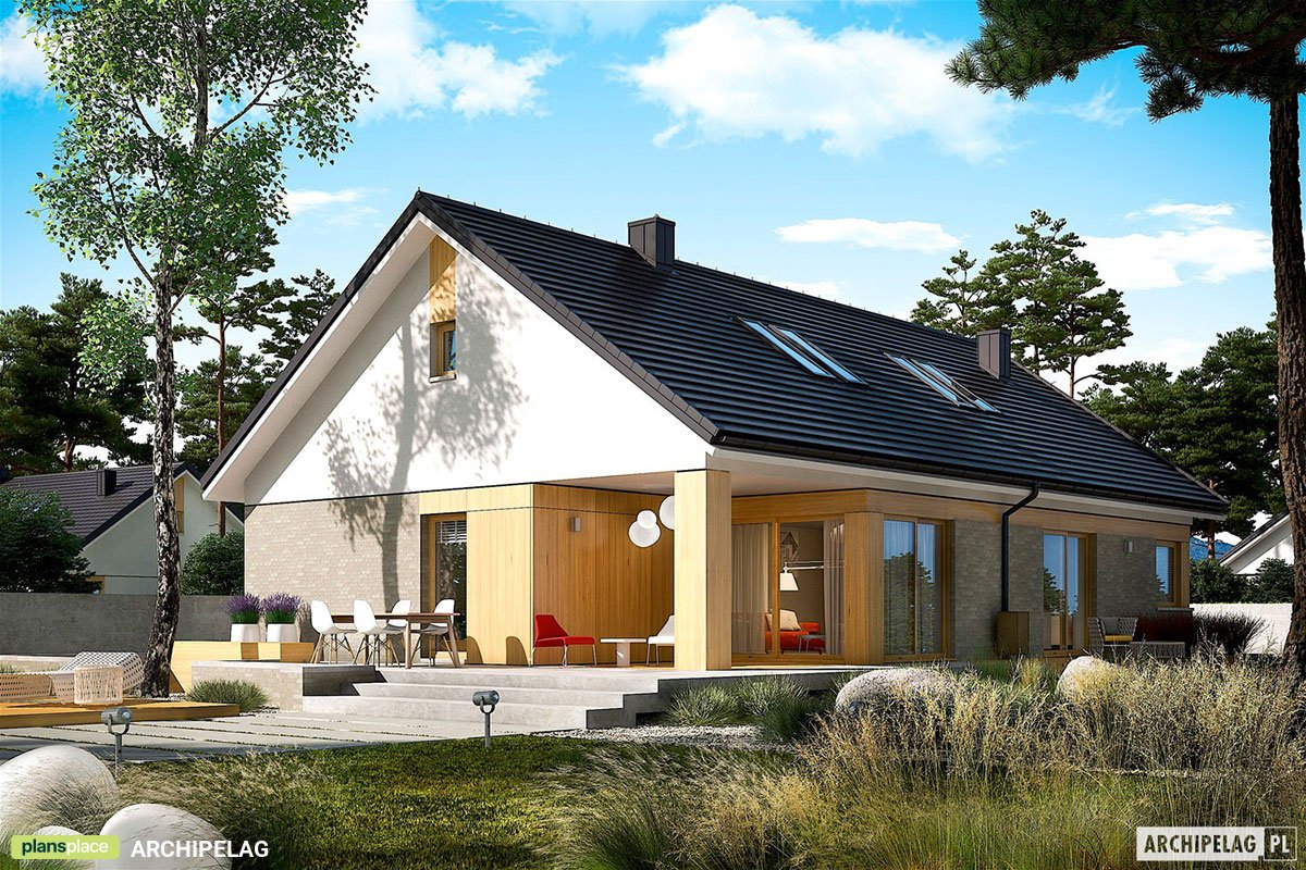 Two Storey House Plan with Open to Below and 2 Bonus Rooms