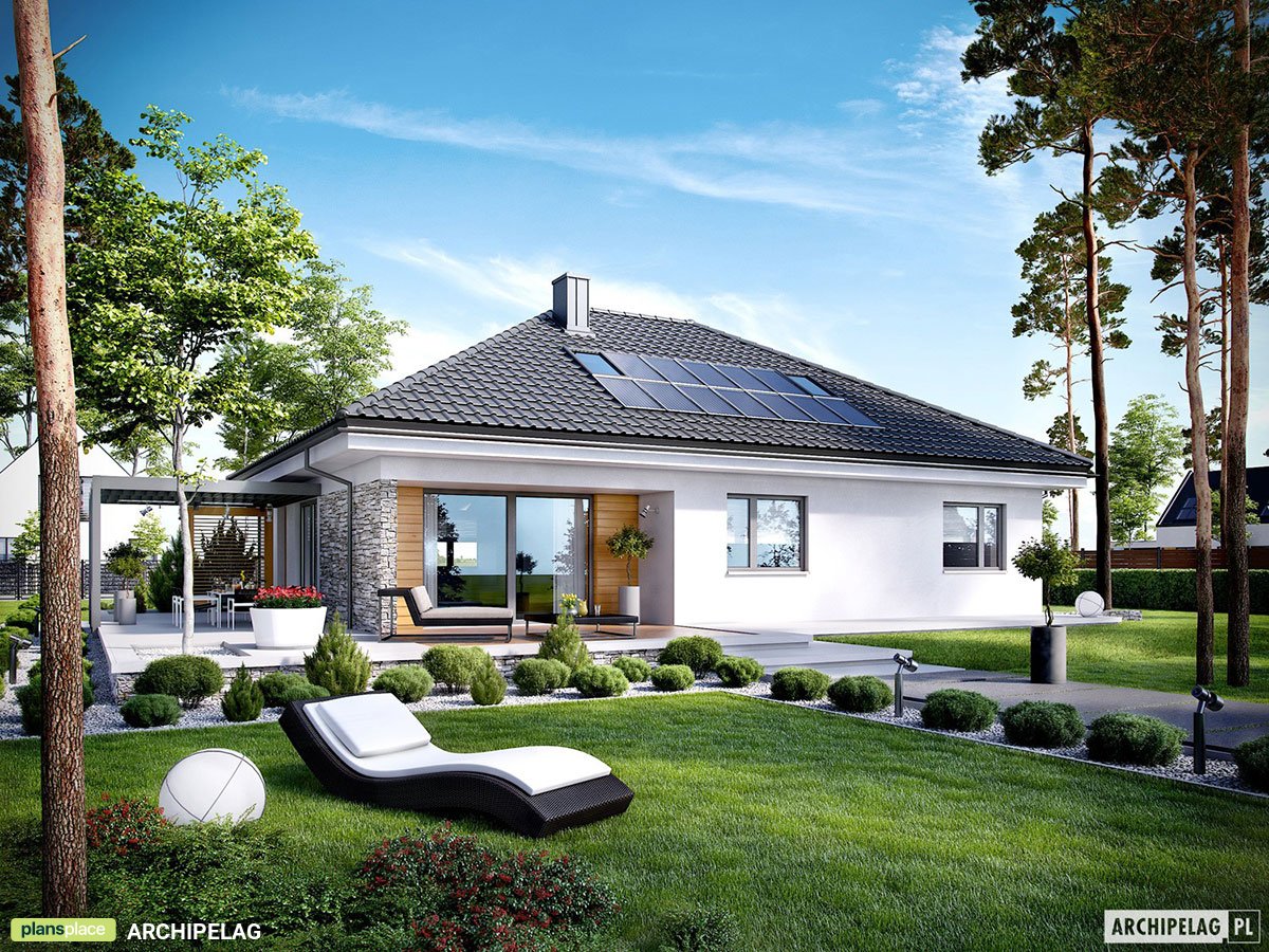 2-Storey House Plan with Bonus Room, 4 Beds and 2-Car Garage