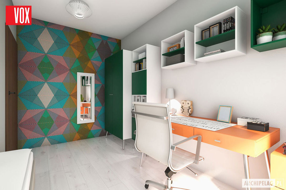 L-Shaped Single Level European House Plan with 2-Car Garage