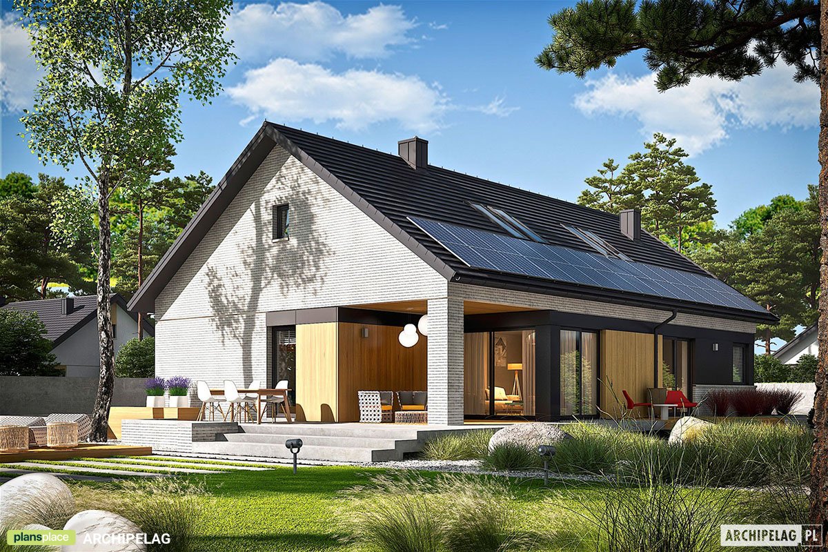 1500 Sq Ft House Plan with Two Story Great Room and Loft