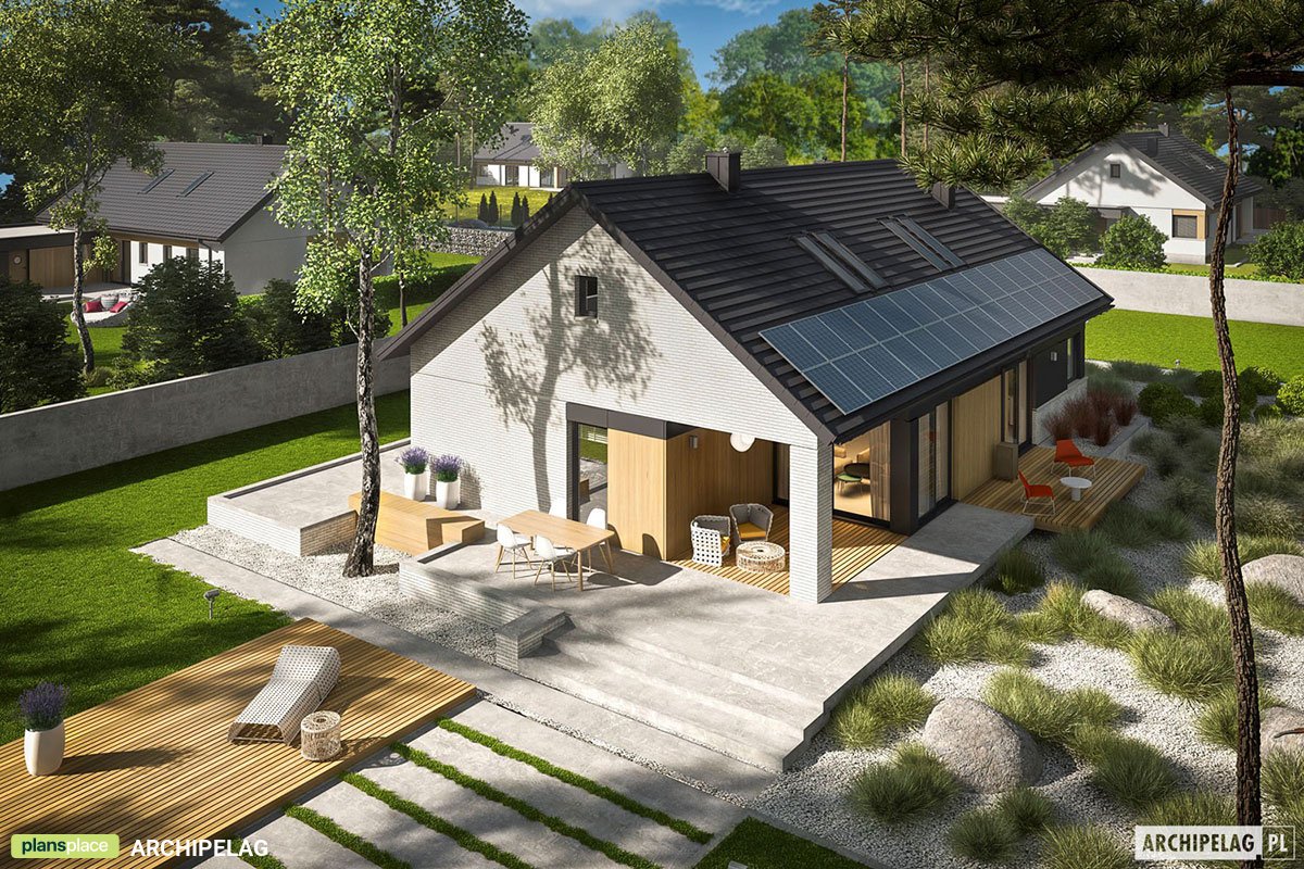 1500 Sq Ft House Plan with Two Story Great Room and Loft