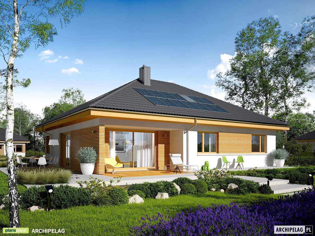 2-Bedroom, 1100 Sq Ft House Plan with Bonus Room Upstairs