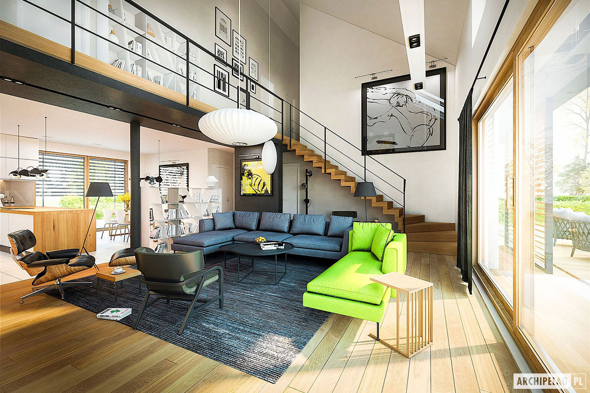 House with Two Story Great Room and Master Suite on Main Floor