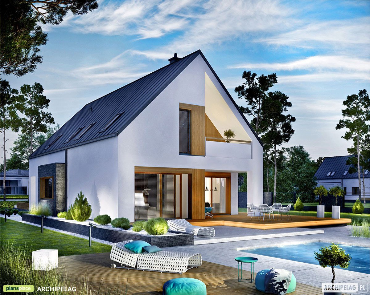 1500 Sq Ft Floor Plan with Master Suite on Second Floor