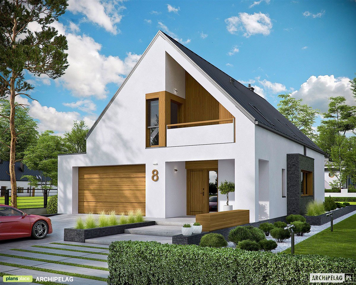 1500 Sq Ft Floor Plan with Master Suite on Second Floor