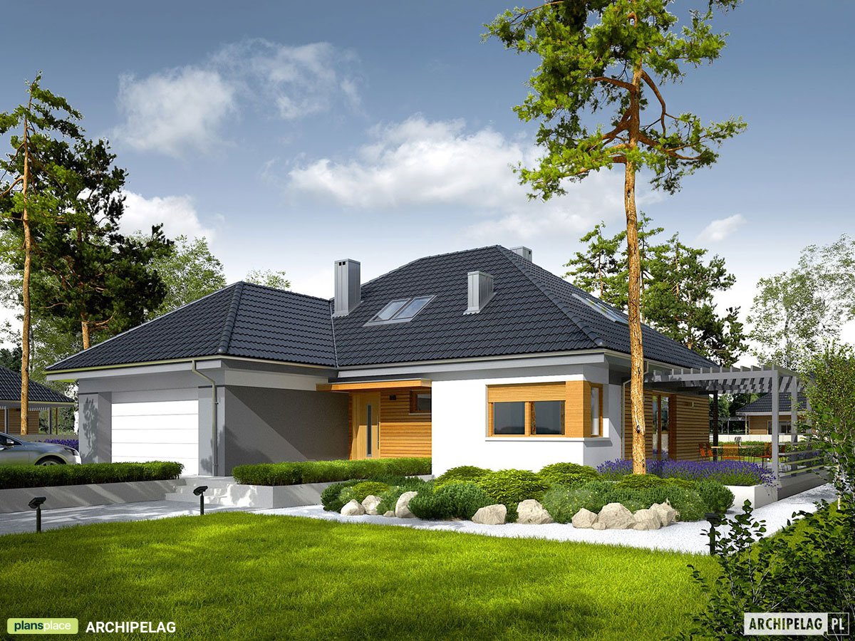 4-Bedroom, 1700 Sq Ft House Plan with Open Floor Plan