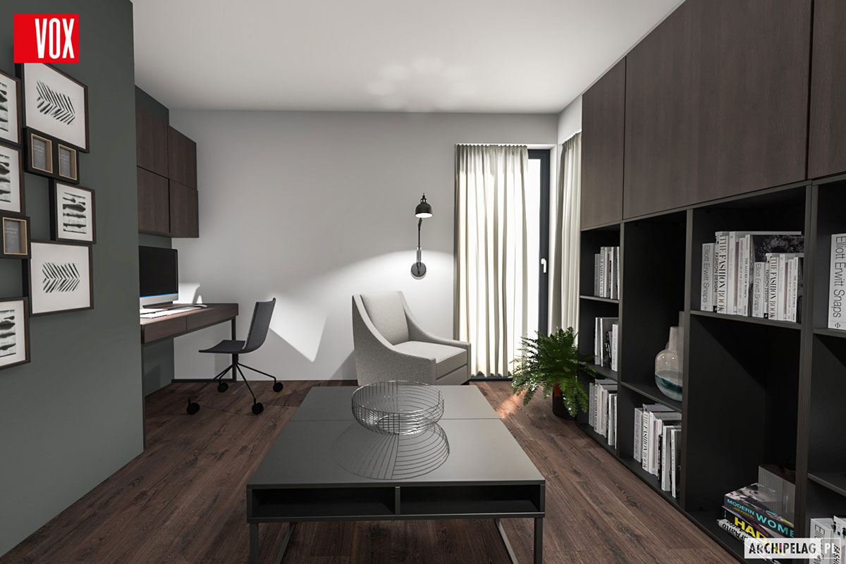 Proiect de casa cu etaj 133 m²: 3 Dormitoare, 3 Bai, Bucatarie deschisa, fara Garaj