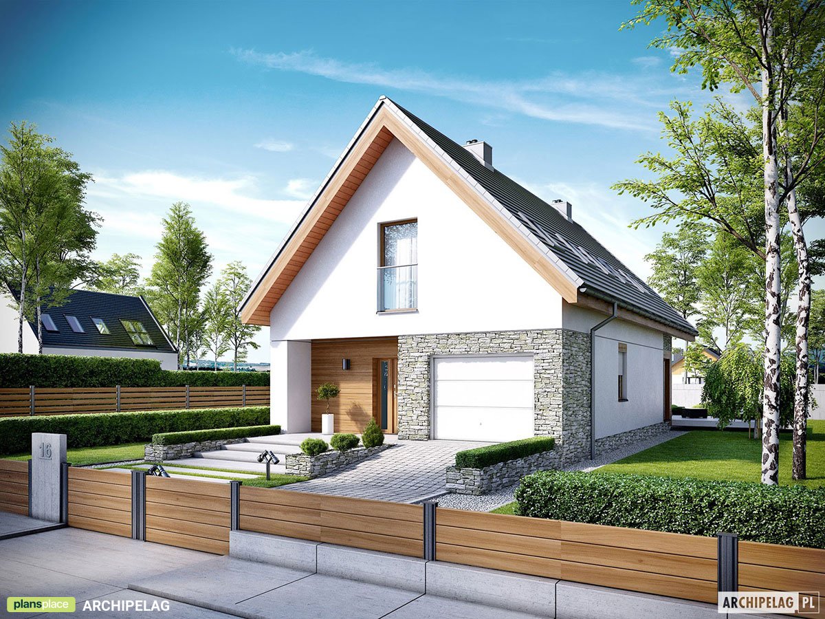 1200 Sq Ft House Plan with 3 Bedrooms Upstairs and Pantry