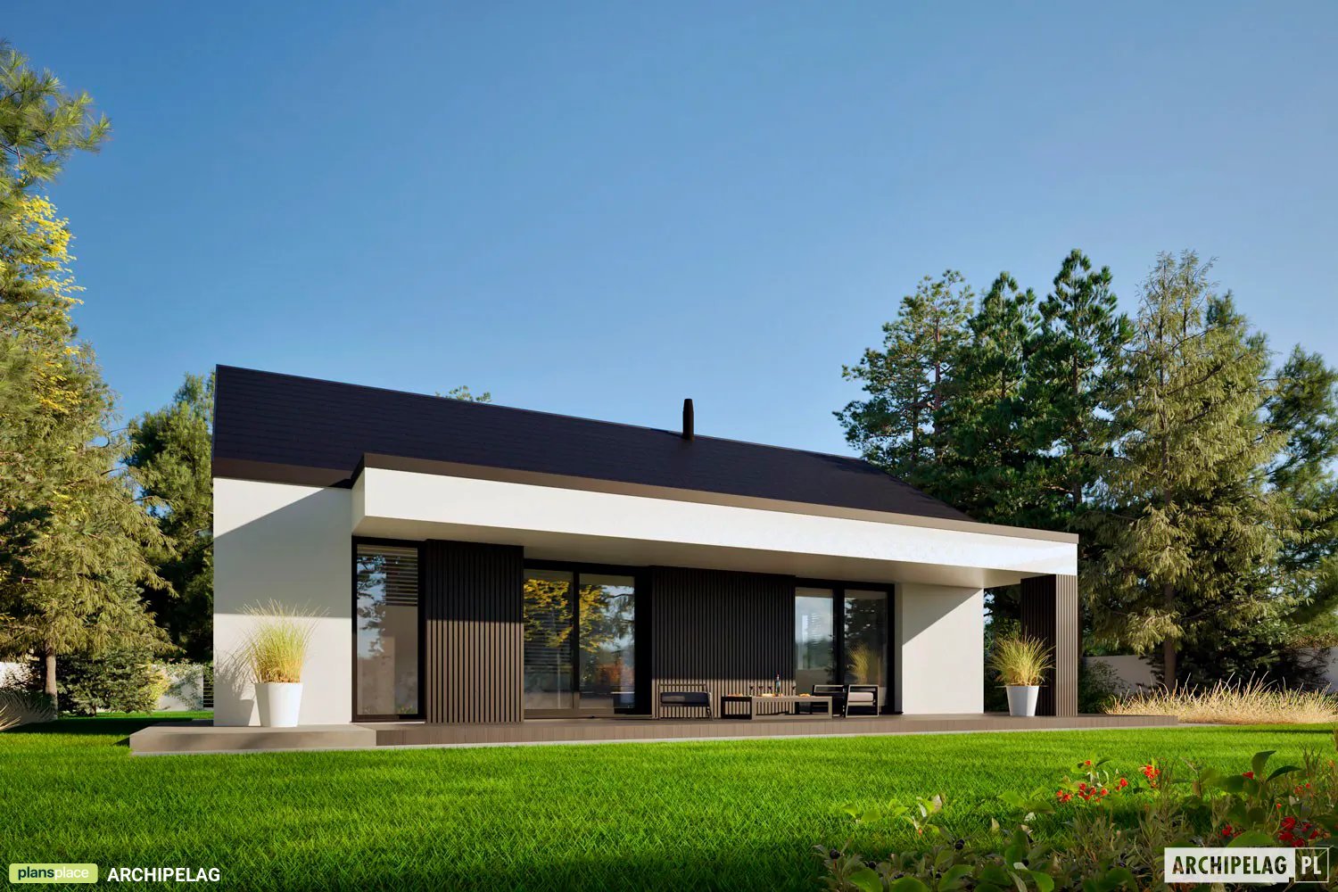 House Plan: 1014 sq ft, 1 Story, 3 Beds, 1.5 Baths, Open Floor Plan ()