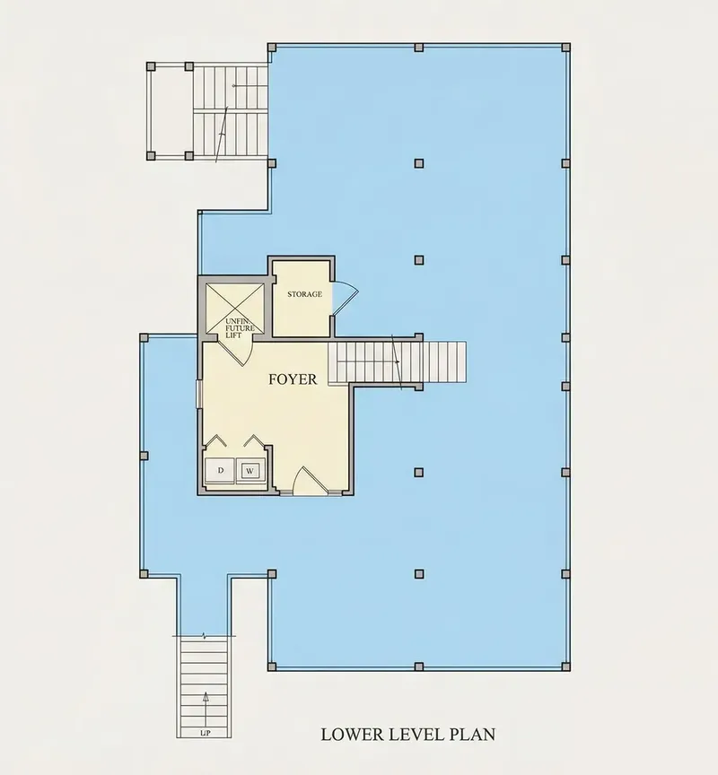 Subsol 9 – Proiect de casa cu 2 etaje 483 m², 3 Dormitoare — 15834R