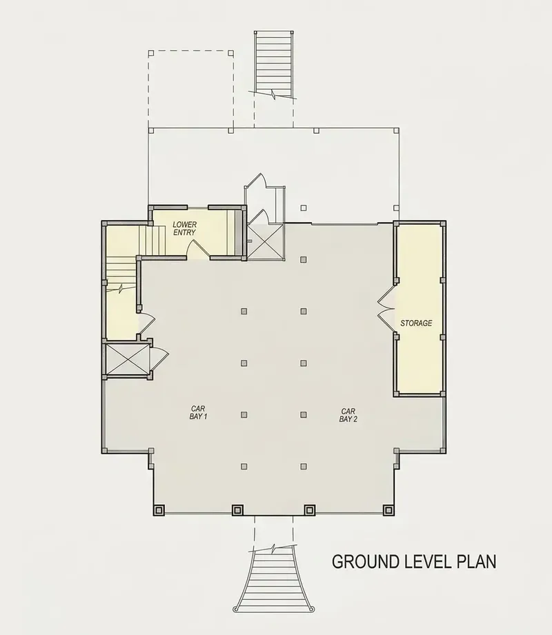Subsol 8 – Proiect de casa cu 2 etaje 267 m², 3 Dormitoare — 73259R