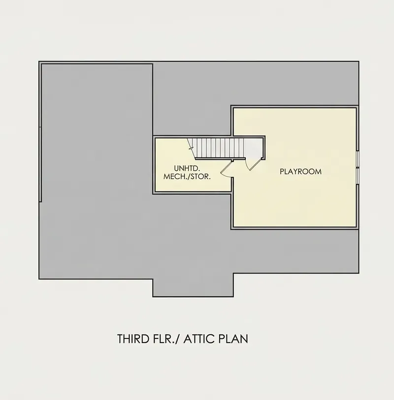 Etaj 2 24 – Proiect de casa cu etaj 372 m², 4 Dormitoare — 76809R
