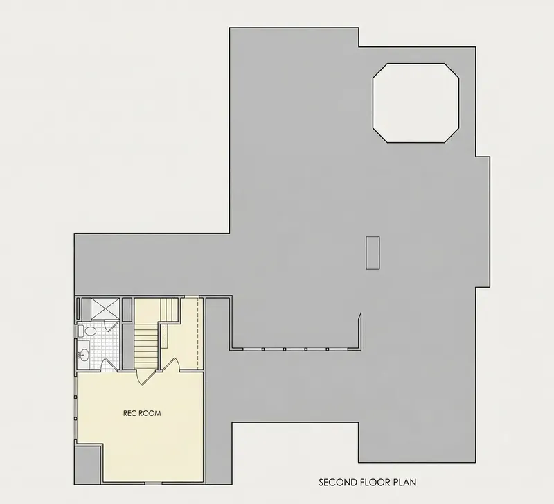 Etaj 1 7 – Proiect de casa parter 275 m², 3 Dormitoare — 78616R